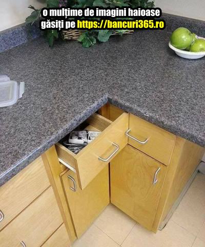 Dorel a pus mobila la bucatarie