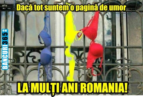La multi ani Romania de 1 decembrie