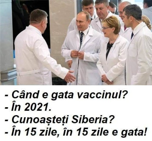 cand e gata vaccinul lui Putin