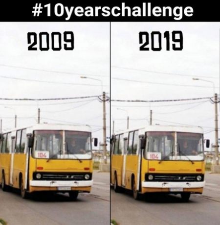 cum erau autobuzele acum 10 ani