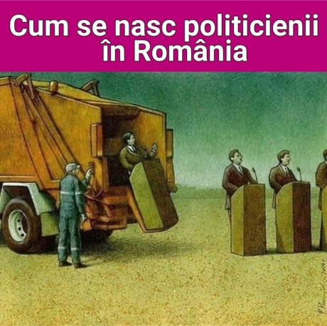 cum se nasc politicieni din Romania bancuri