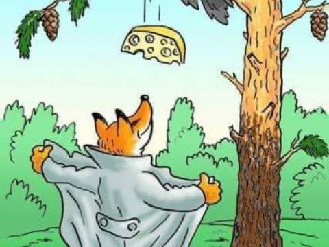 Ce a patit vulpea si cum incearca leul sa rezolve problema