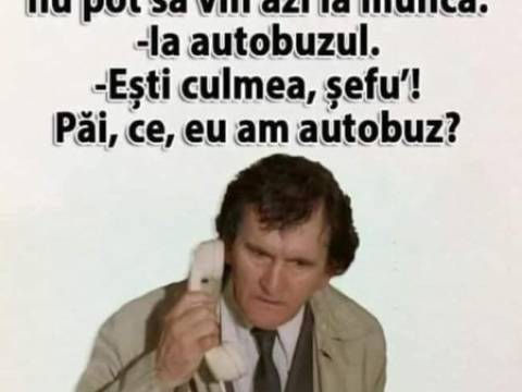 Ce răspuns primește un angajat de la conducere 