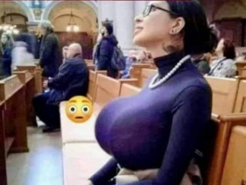 Unde se uita un preot c&acirc;nd vorbea cu o t&acirc;nără