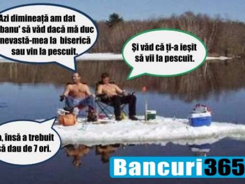 Ce face un pescar pentru a merge la peste