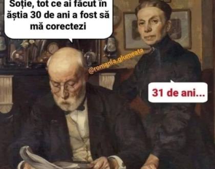 De ce se ceartă Ion cu nevastă-sa