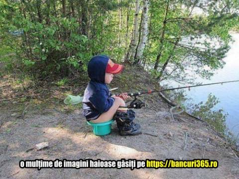 Ce a făcut un copil la pescuit