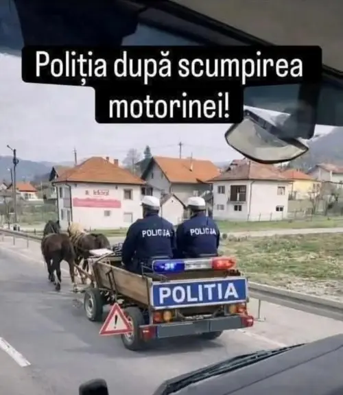 Bancul zilei - ce faci c&acirc;nd s-a scumpit benzina