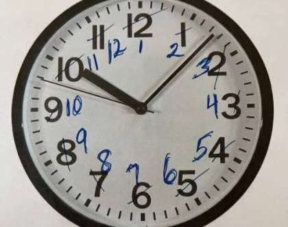 Nu uitați să dați ceasurile inainte