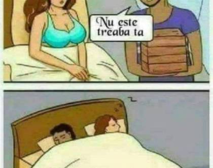 De ce un bărbat nu vrea să mai fie învelit de maică-sa