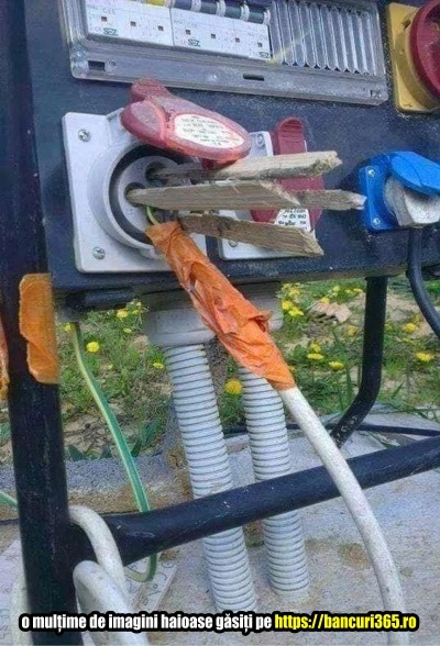 Ce stecher a facut  Dorel electricianul