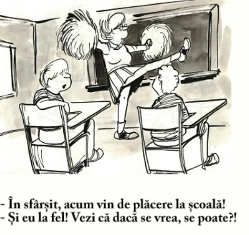 cand vin copii de placere la scoala