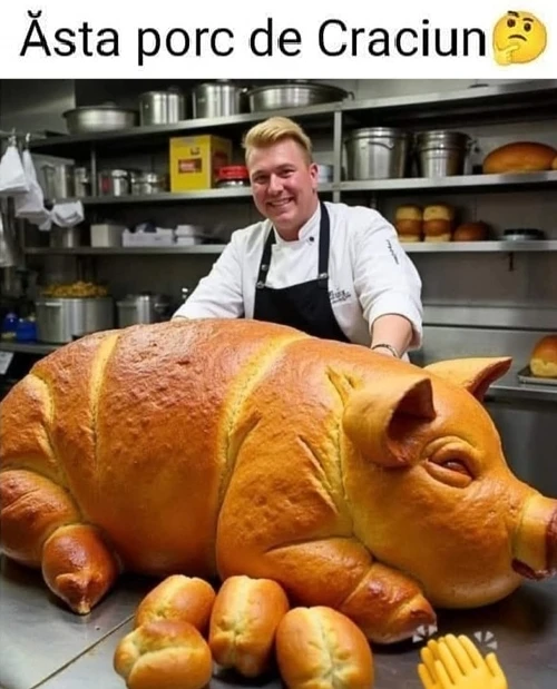 Ce a copt un brutar de Craciun