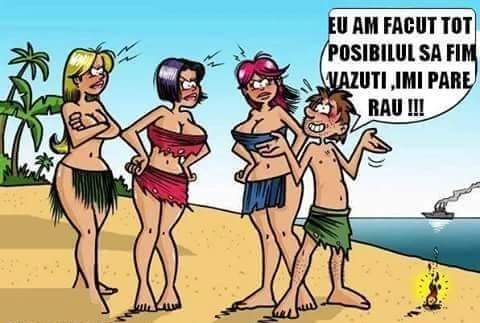 ce a facut naufragiatul sa fie vazut