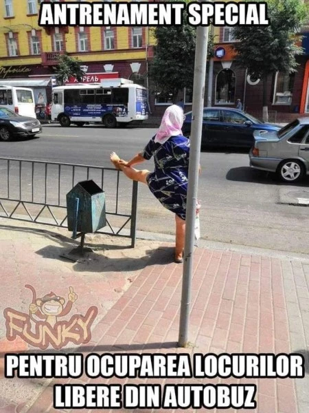 ce antrenament faci pentru locurille din autobuz