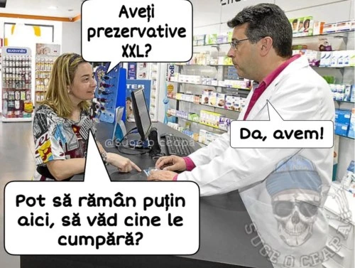 ce asteapta o femeie la farmacie