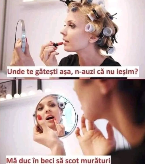 ce face o femeie cand se duce dupa muraturi