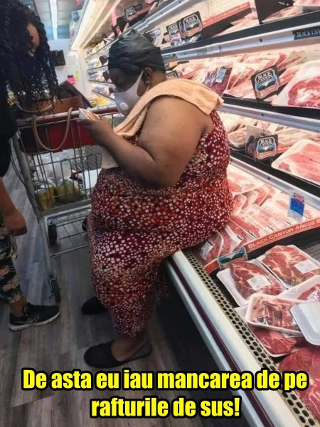 ce face o femeie in magazin