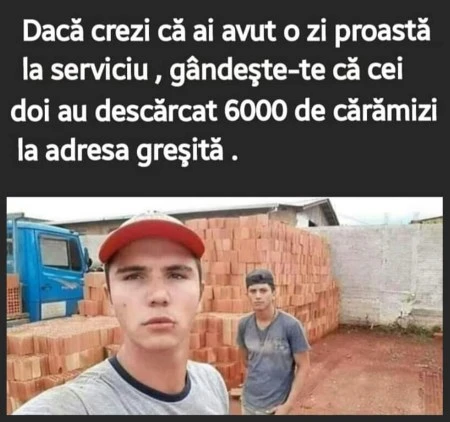 ce inseamna sa ai o zi proasta
