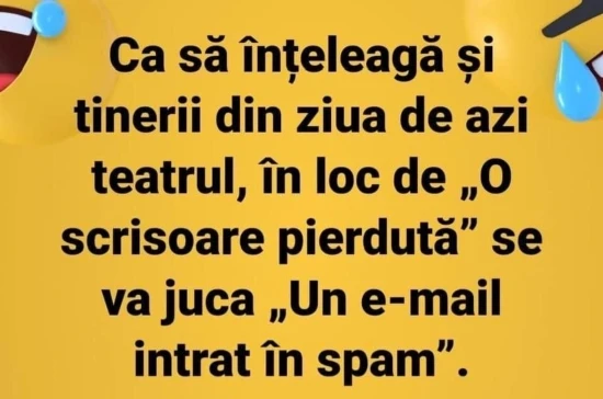 ce piese de teatru se joaca in zilele noastre