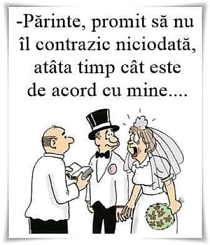 ce promite o mireasa la altar