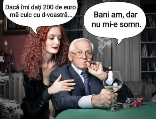 ce raspuns primeste o femeie de la un om bogat