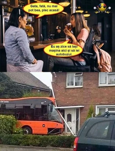 ce se intampla cand o soferita ia autobuzul