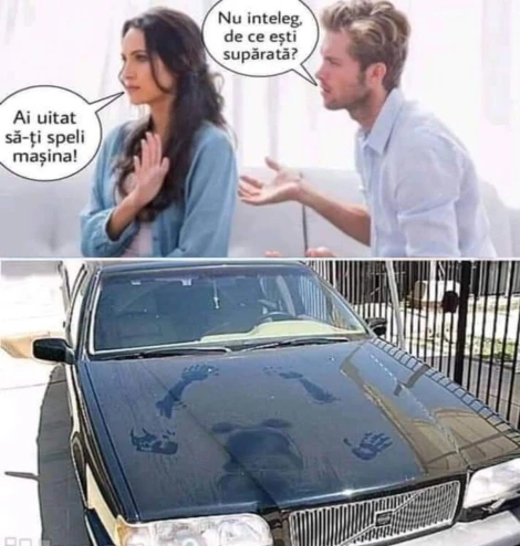 ce se intampla cand uiti sa iti speli masina bancuri tari