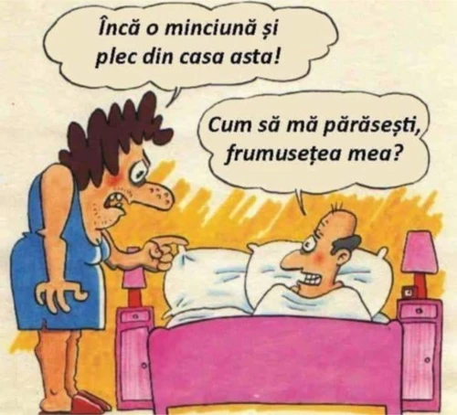 ce se intampla daca sotul mai spune o minciuna