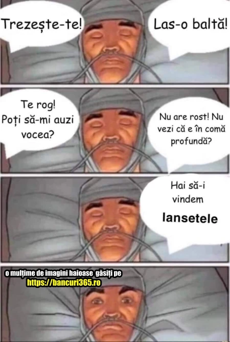 ce se poate intampla cu un pescar care e in coma bancuri 365