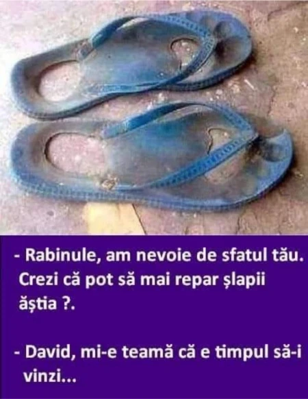 ce sfat primeste un evreu de la rabin