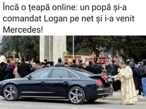 ce treapa online si a luat un preot