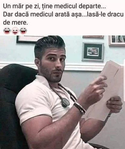 ce trebuie sa faci cand medicul arata bine bancuri