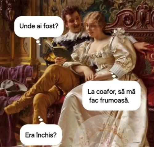 ce vrea sa stie un barbat dela nevasta lui gluma zilei