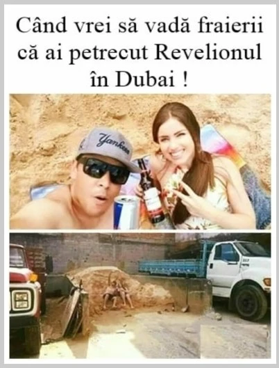 cu petreci revelionul in Dubai
