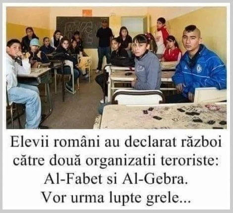 cui au declarat elevii razboi