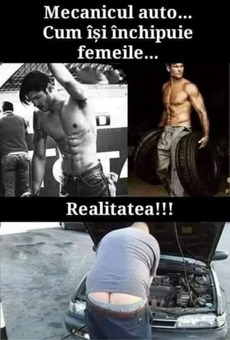 cum arata de fapt un mecanic auto