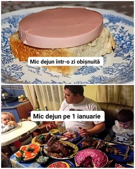 cum arata micul dejun in zile diferite