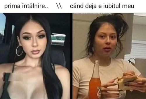 cum arata o femeie dupa ce se combina