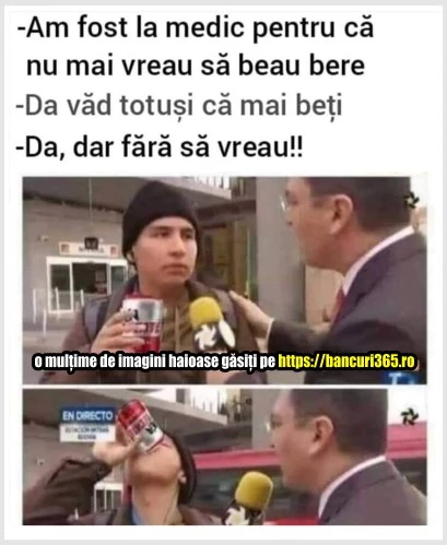 cum bea un barbat bere