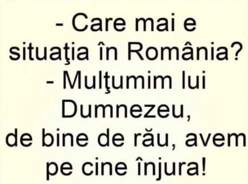 cum mai este situatia din romania