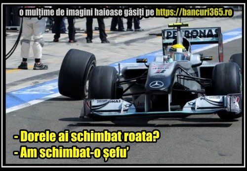 cum nu se schimba o roata in Formula 1