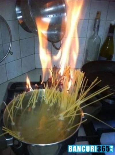cum prepara un barbat spaghetele bancuri