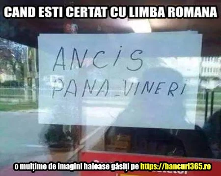 cum scrie un analfabet