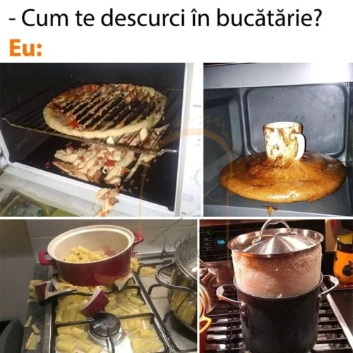 cum se descurca un roman in bucatarie