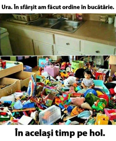 cum se face cratenie in bucatarie bancul zilei