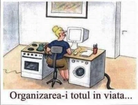 cum trebuie sa se organizeze o femeie