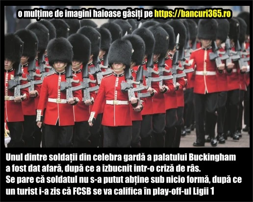 de ce a fost dat afara un soldat din garda britanica