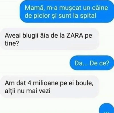 de ce e suparata mama pe copilul ei