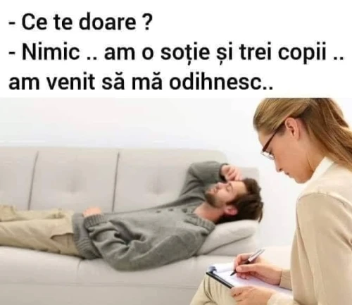 de ce un barbat merge la psiholog